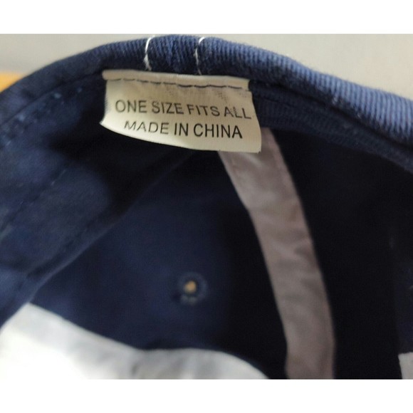 Budweiser King Of Beers Hat Red White Blue Slouch Cap Adjustable - Picture 7 of 7